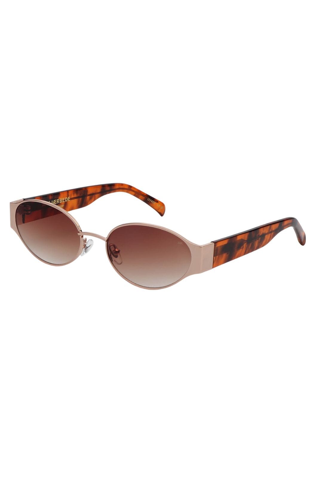 A. Kjærbede - Bella KL2602 - Rosegold Havana Solbriller 