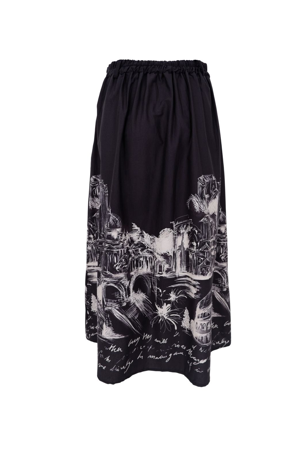 Black Colour - Bcroma Skirt 41093 - Black