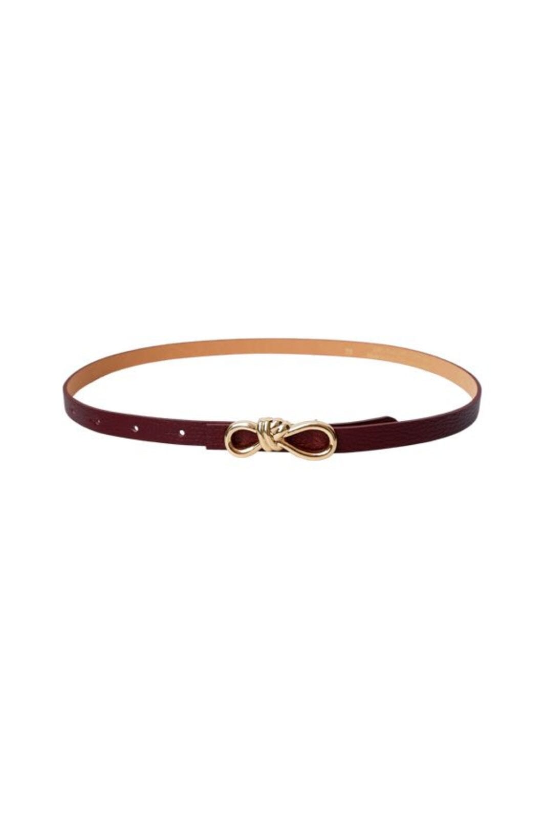 Black Colour - Bcsophy Bow Belt 10321 - Wine Bælter 