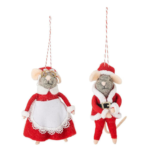 Bloomingville - Peo Ornament, Rød, Uld 82061882 - Red