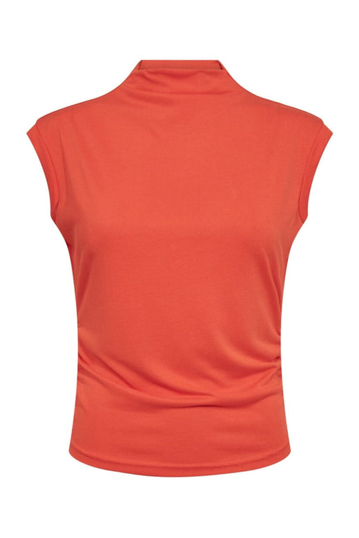 Co´Couture - Camillacc Tee 33164 - 66 - Flame