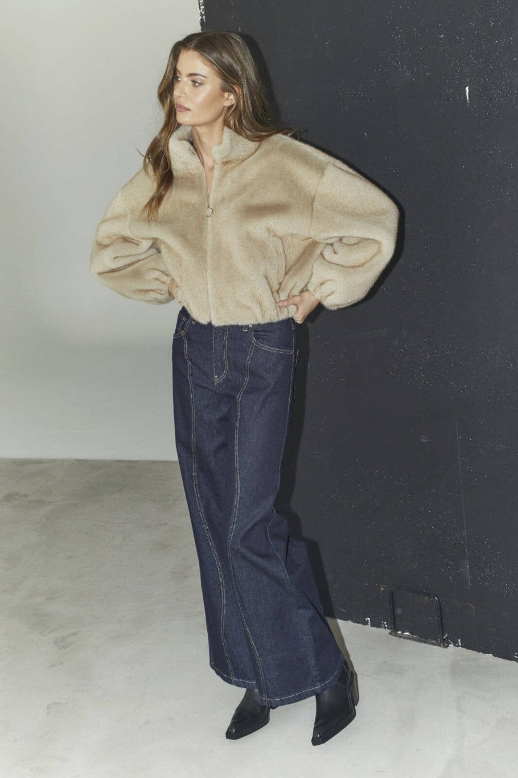 Co´Couture - Wilsoncc Wave Jeans 31621 - 555 - Dark Denim Bukser 
