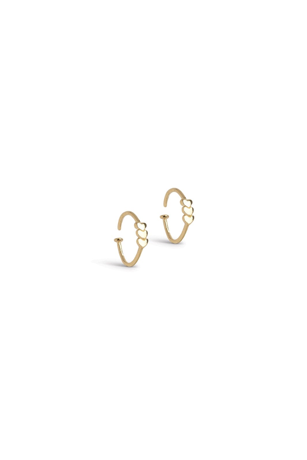 Enamel Copenhagen - Hoops, Twistie Love E449G - 925S/Gp