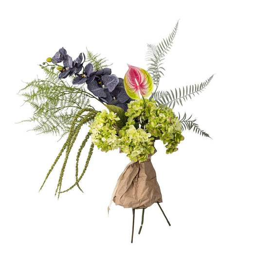 Bloomingville - Poetry Buket, Grøn, Kunstige Blomster 82061534 - Green