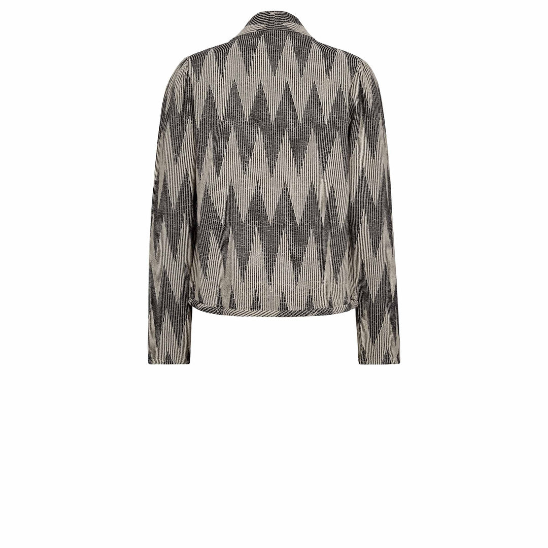 Gossia - Augustego Jacket G2371 - Grey Jacquard Jakker 