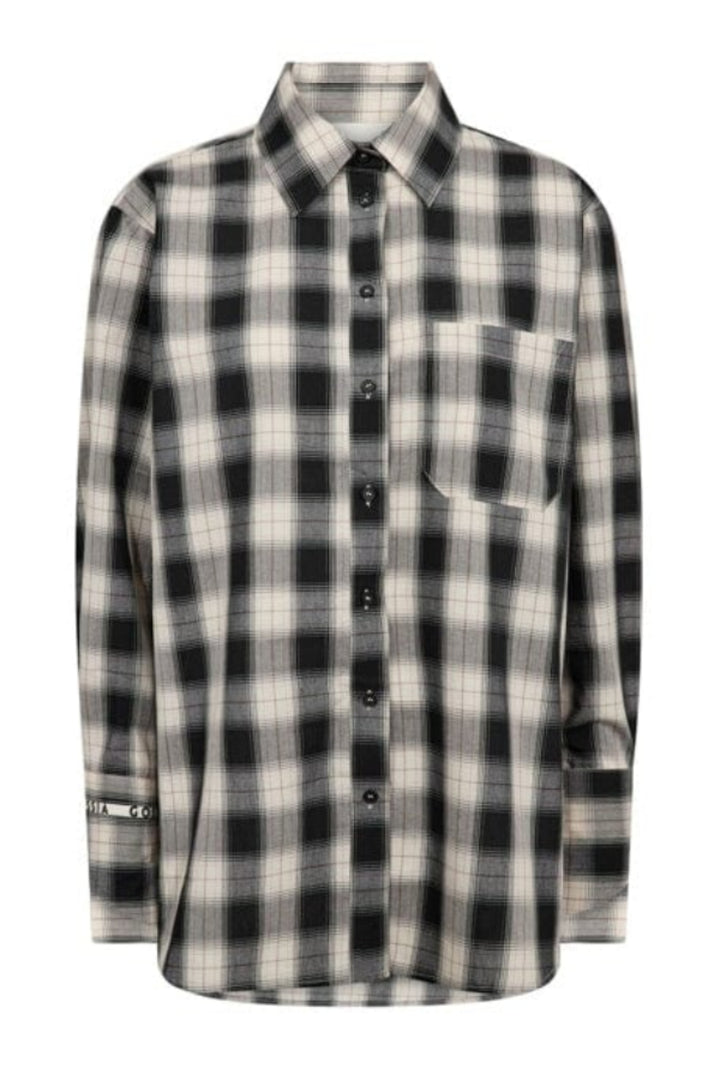 Gossia - Pipigo Shirt G3175 - Black Checks