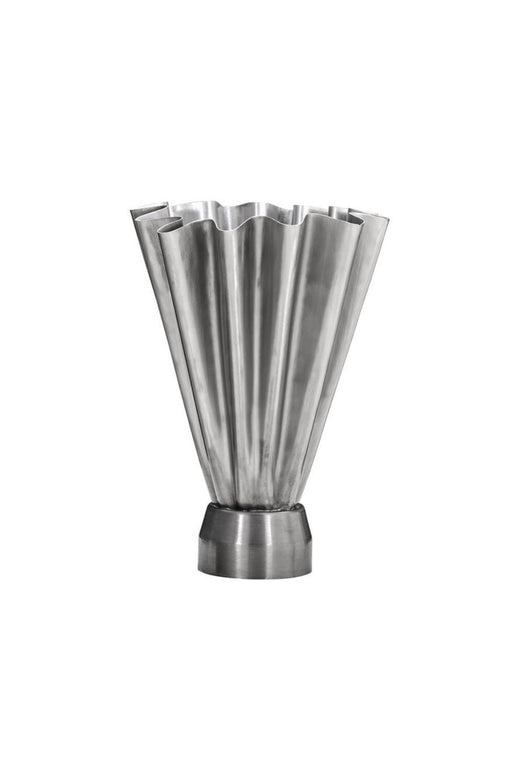 House Doctor - Vase, Hdflood, Børstet Sølvfinish - 900000763