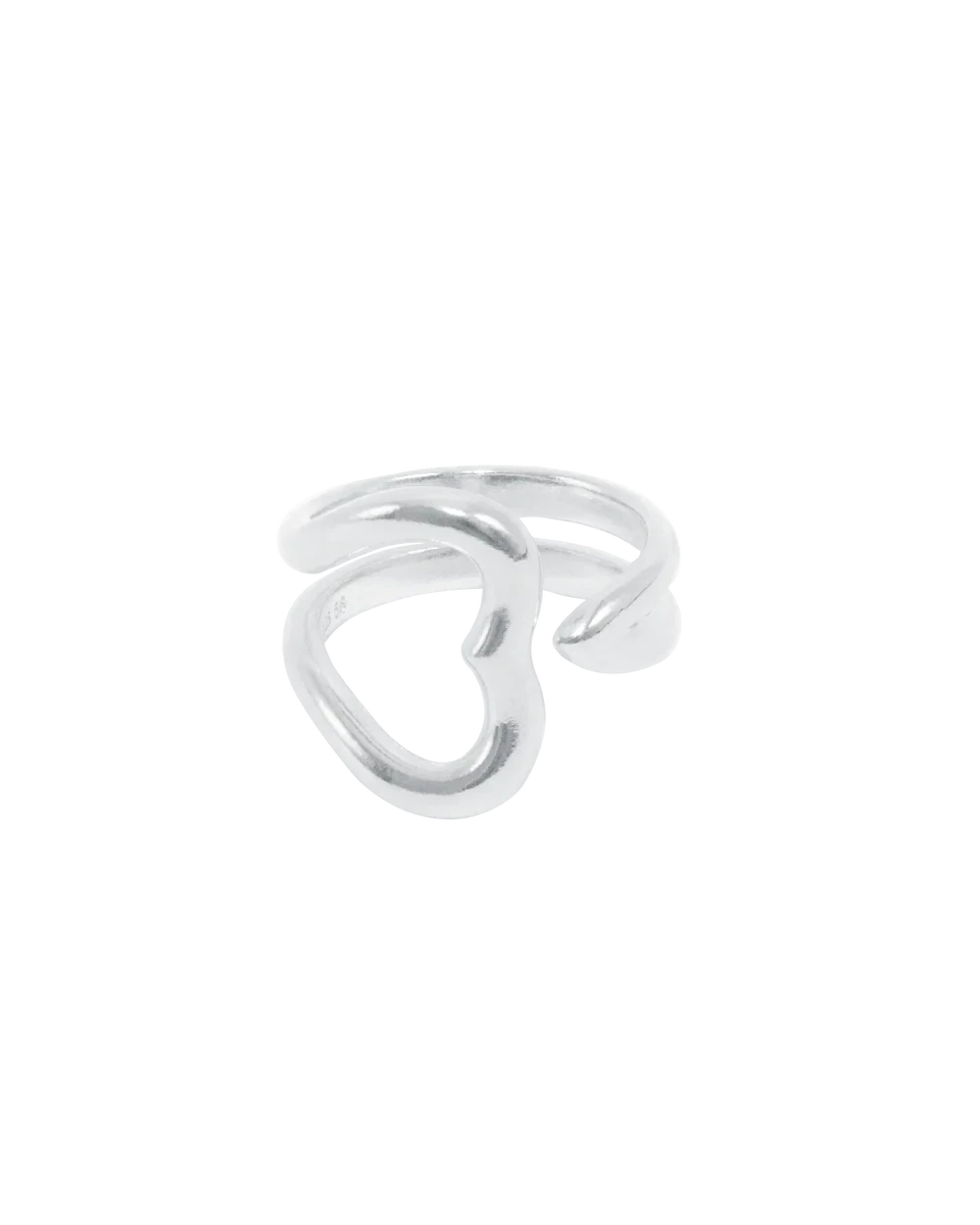 Jane Kønig - Open Heart Ring OHR-AW25-S_54 - Ring Ringe 
