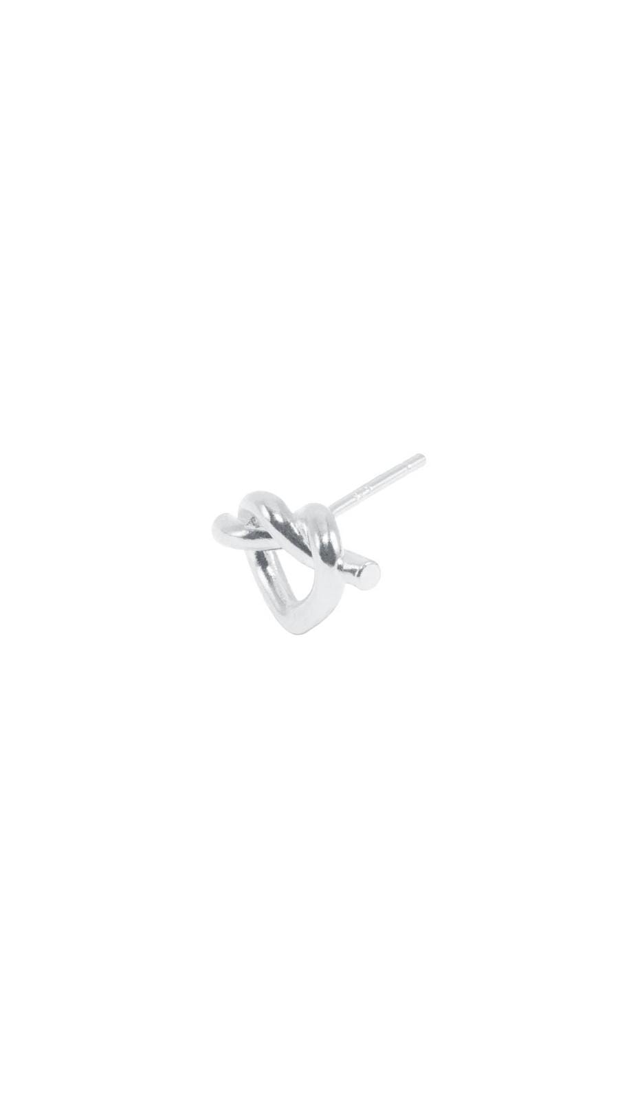 Jane Kønig - Tied Heart Stud THS-AW25-S - Ørering Øreringe 
