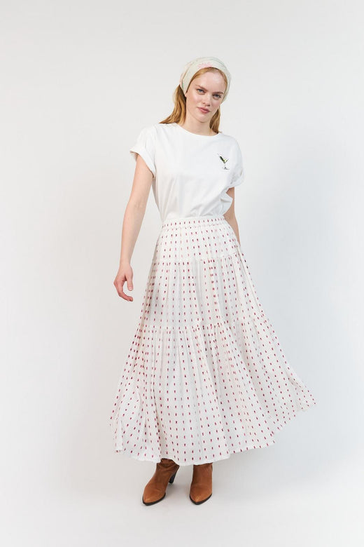 Lollys Laundry - Eleanorll Tee Ss26276-1031 - 01 White