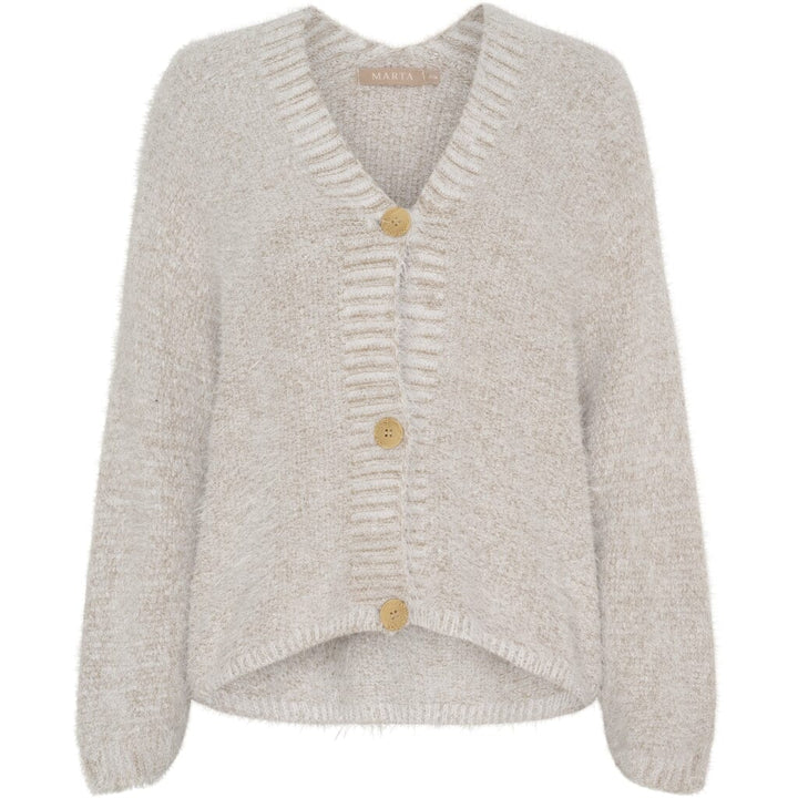 Marta Du Chateau - Mdcdakota Knit 809 - Fango Cardigans 