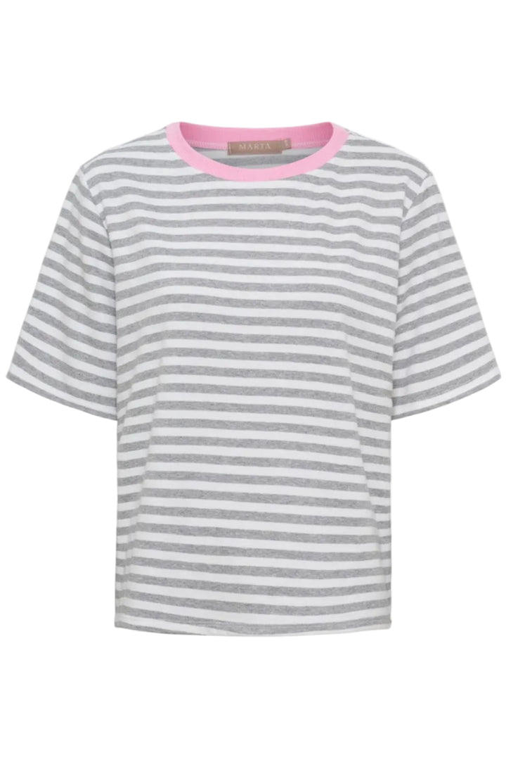Marta Du Chateau - Mdcjamila Tee 268402 - Grey23/Baby5