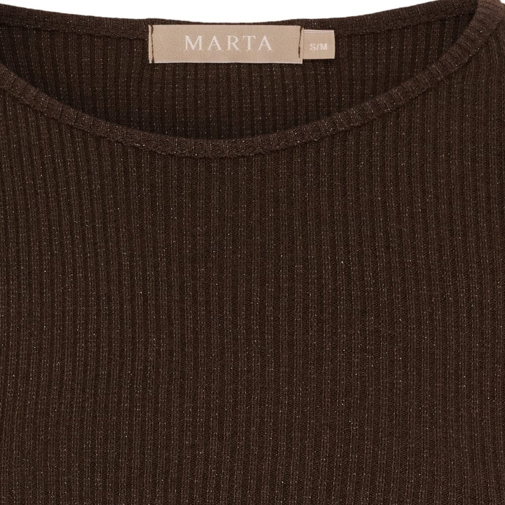 Marta Du Chateau - Mdclunara Ls Tee 38915M - Moro1 Bluser 