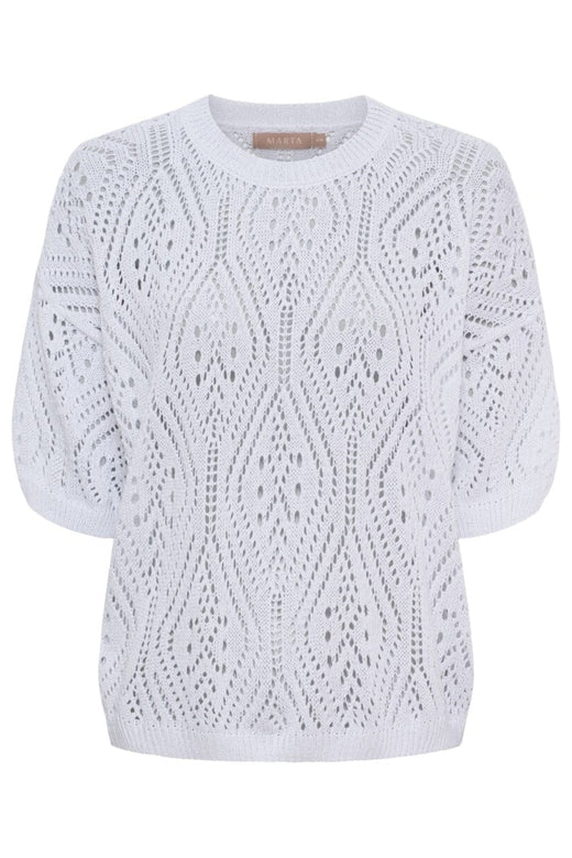 Marta Du Chateau - Mdcvina Knit 6592 - White