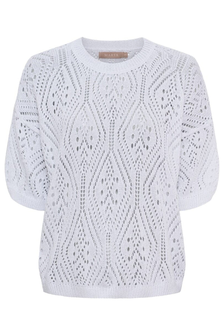 Marta Du Chateau - Mdcvina Knit 6592 - White