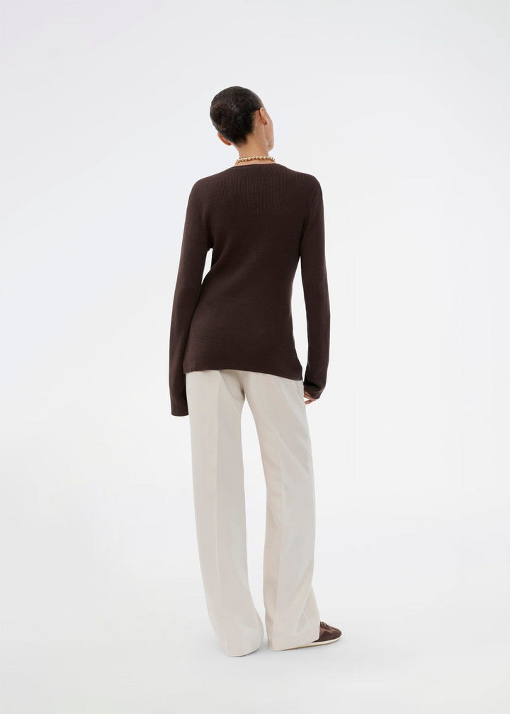 Modström - Uvismd Cardigan 59124 - 5508 - Seal Brown Cardigans 