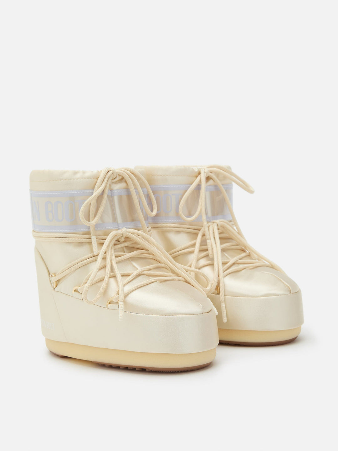 Moon Boot - Mb Icon Low Pearly Jr 80D1409660 - L020 Ivory Støvler 