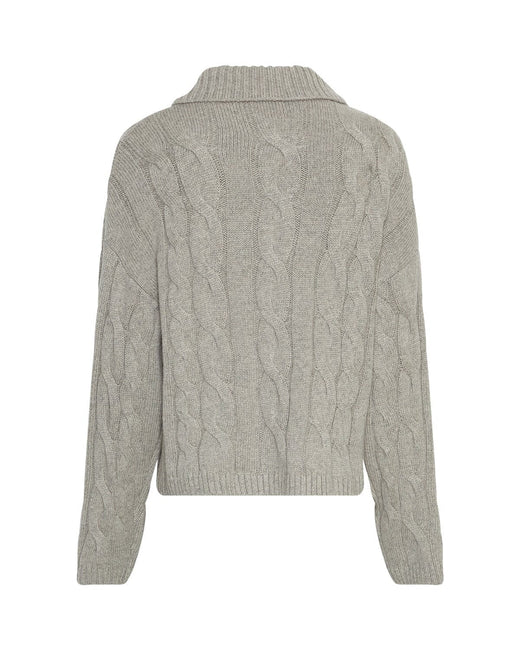 Moss Copenhagen - Mschpavana Peony Pullover 19398 - Warm Lgm Strikbluser 
