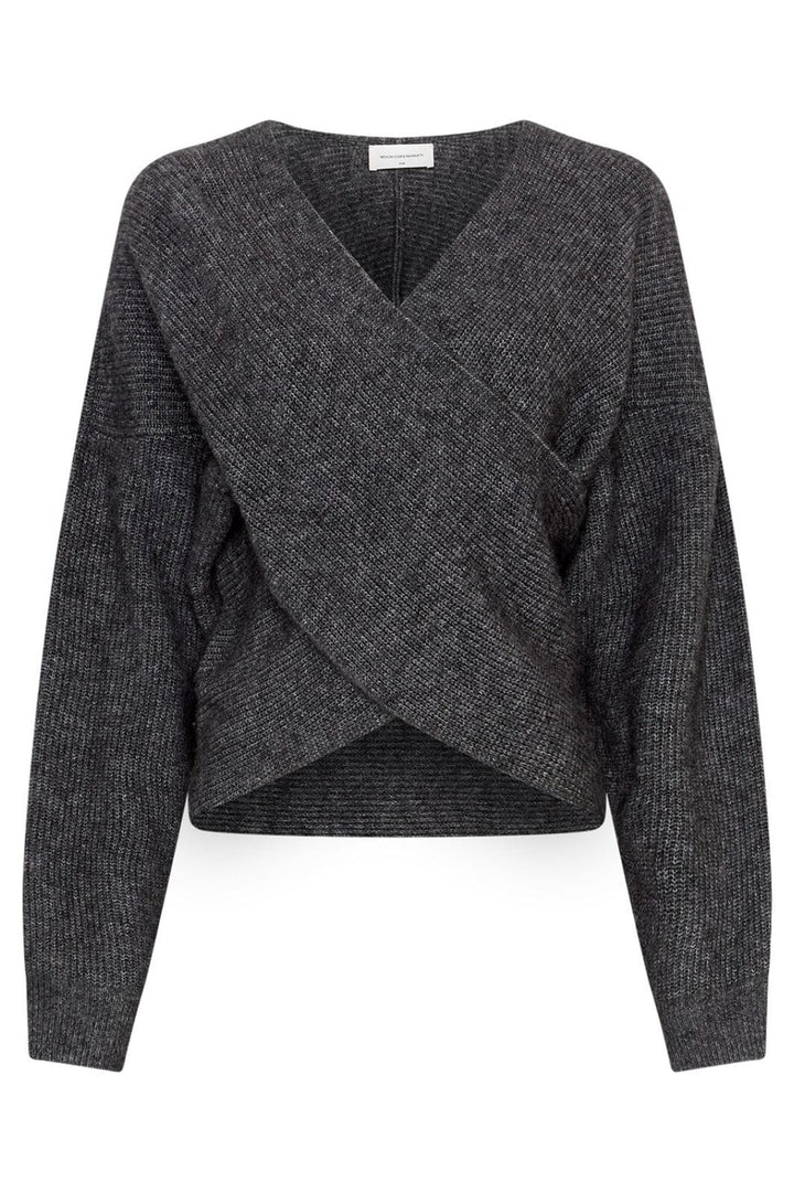Moss Copenhagen - Mschzinelle Hope Wrap Pullover 18469 - Dgm