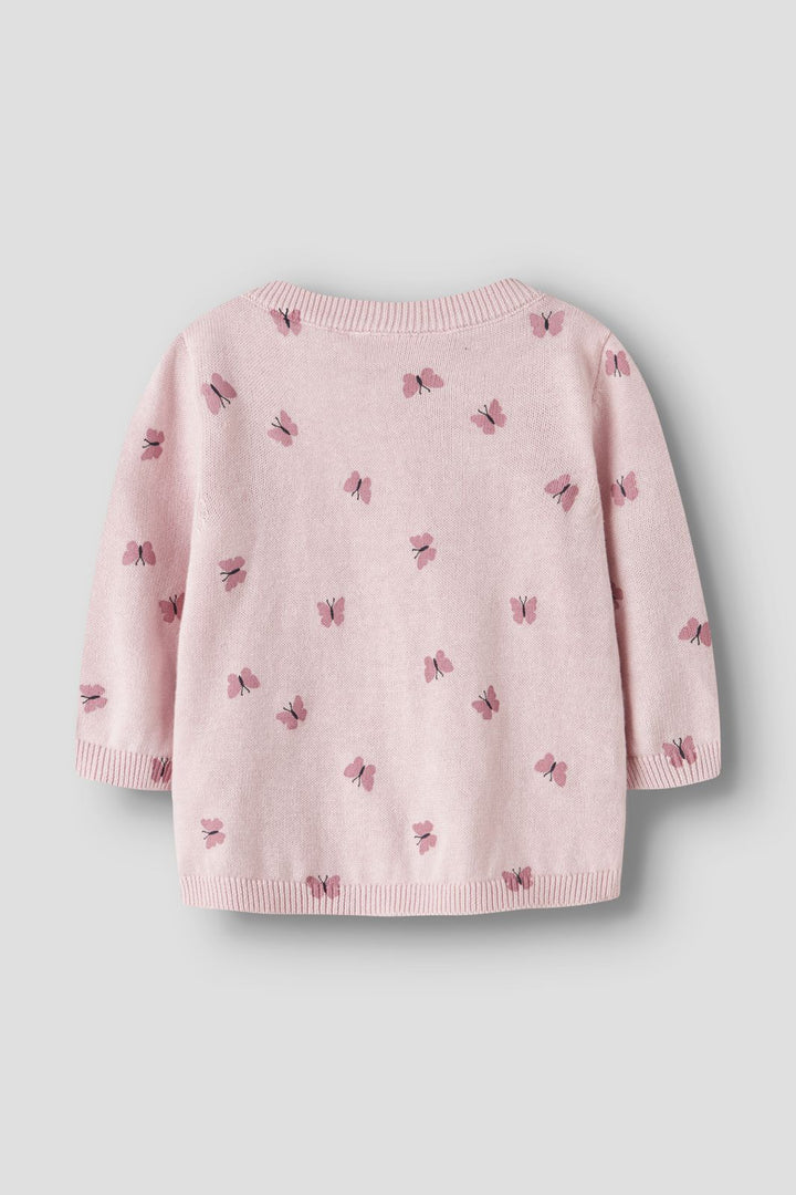 Name It - Nbfkikki Ls Knit Card Box - 5029386 Lotus