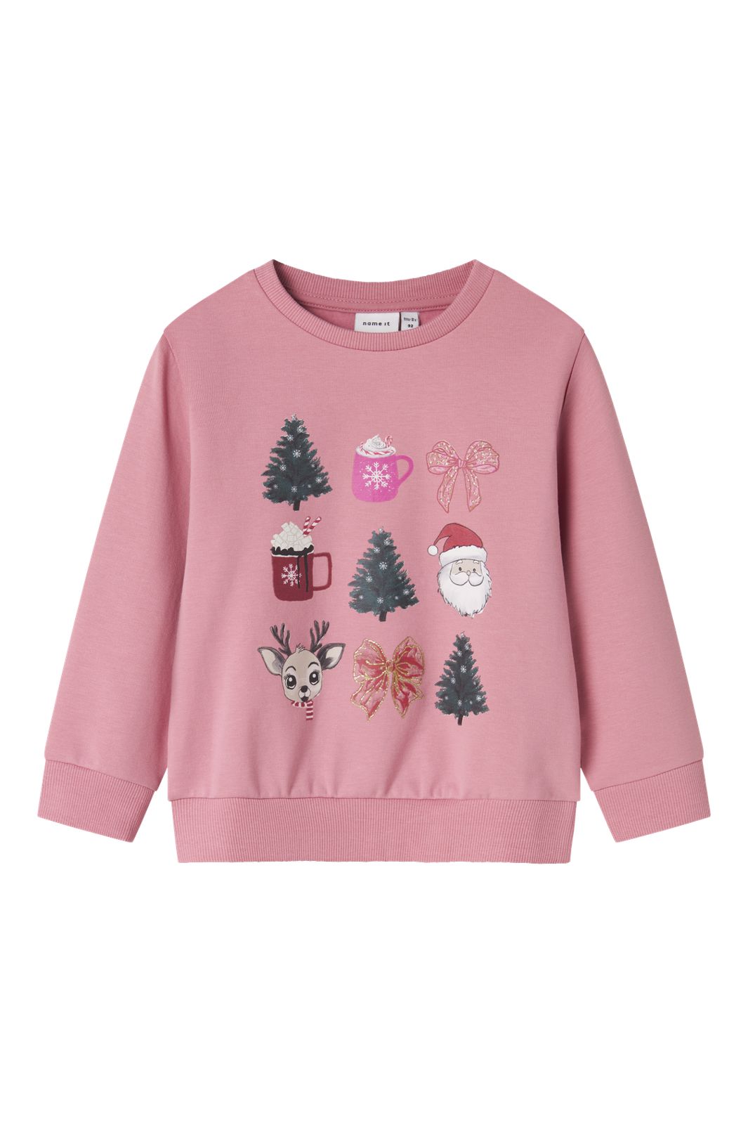 Name It - Nmfromia Ls Nreg Sweat Box - 4846030 Wild Rose