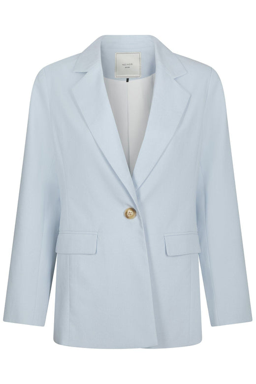 Neo Noir - Jarmon Linen Blazer 170165 - 145 - Light Blue Blazere 