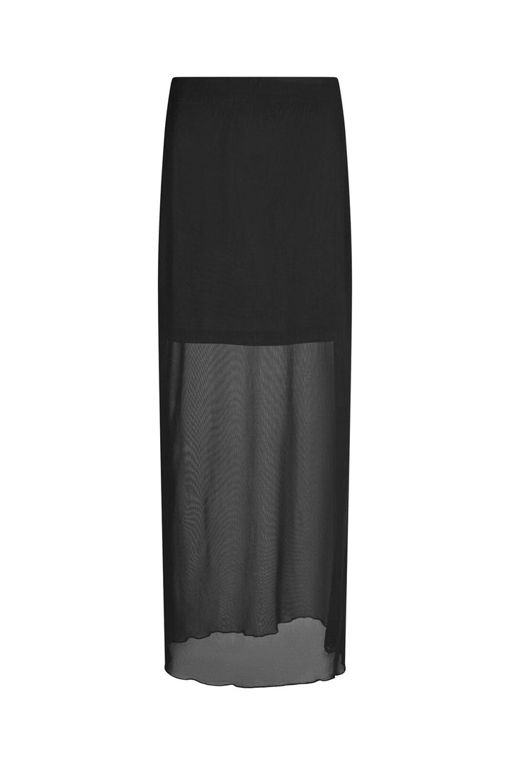 Neo Noir - Marlise Mesh Skirt 166014 - 100 - Black