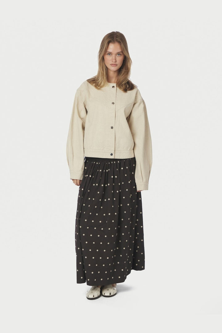 Neo Noir - Mavis Denim Jacket 164375 - 815 - Natural