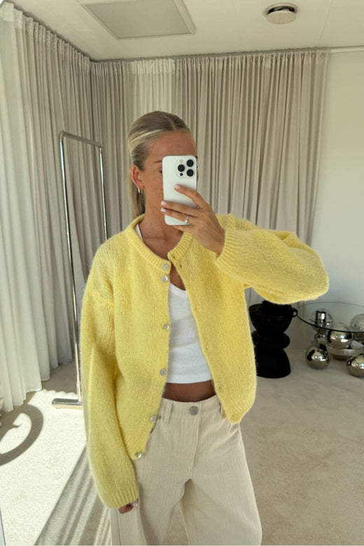 Noella - N-Kae Knit Cardigan 15950001 - 1417 - Butter Yellow
