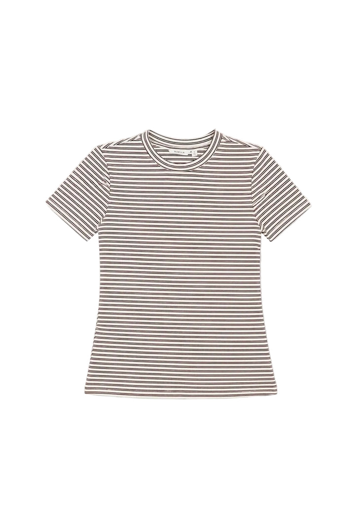 Noella - N-Lidie Ss Top 17080001 - 1538 - Offwhite Stripe