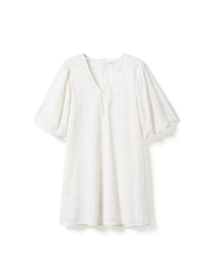 Noella - N-Pastis Short Dress 13650003 - 028 - White Kjoler 