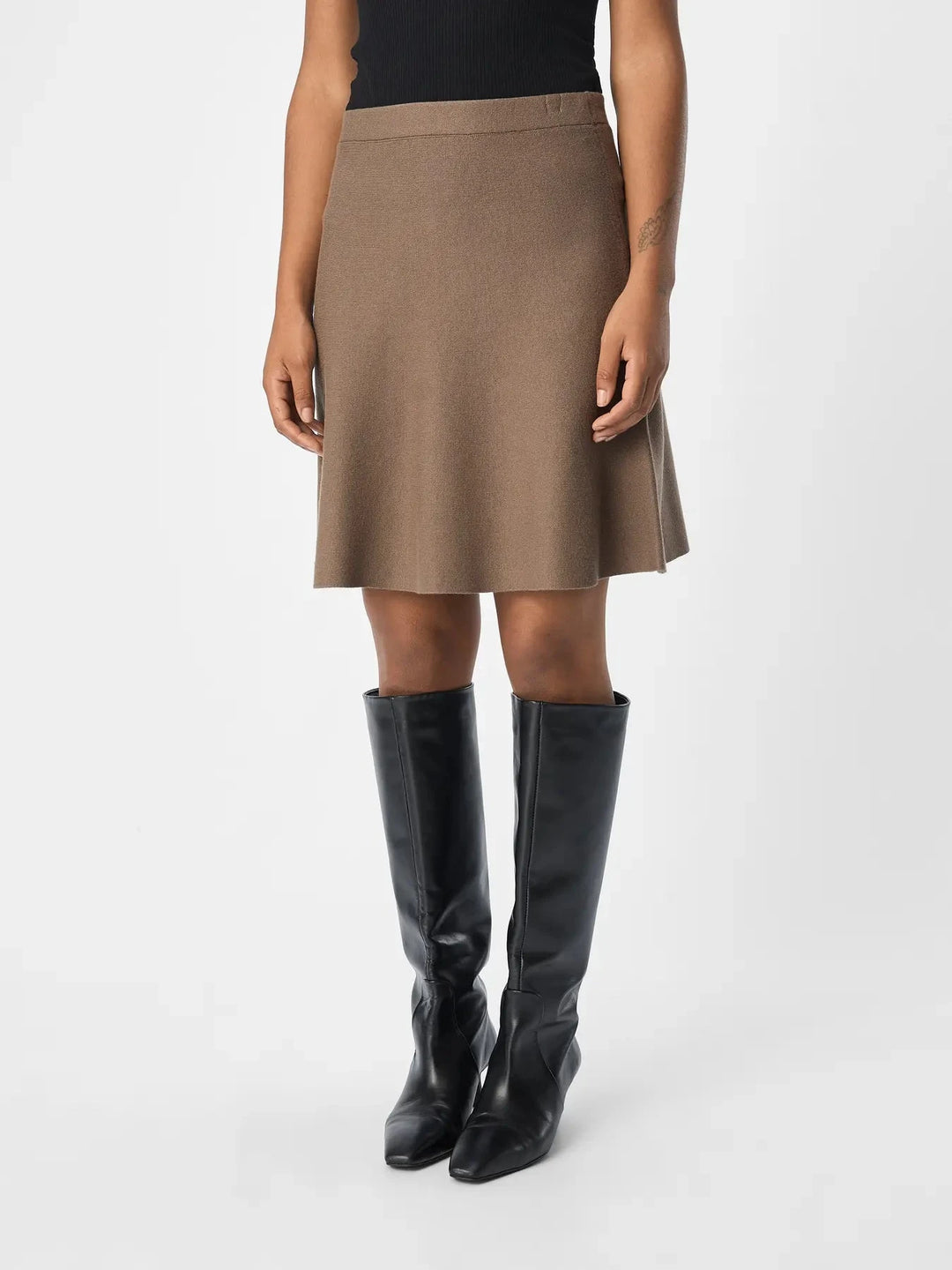 Object - Objreynard Short Knit Skirt - 4669341 Morel Nederdele 