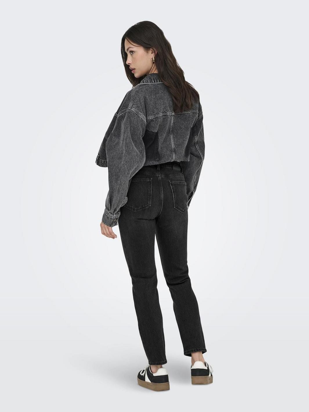 Only - Onlemily Str Nas997 - 3789845 Black Denim Nas997