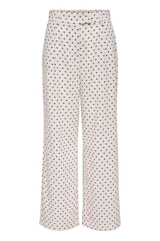 Only - Onlemmia-Linda Straight Pant - 5078144 Pumice Stone Delicioso Dot