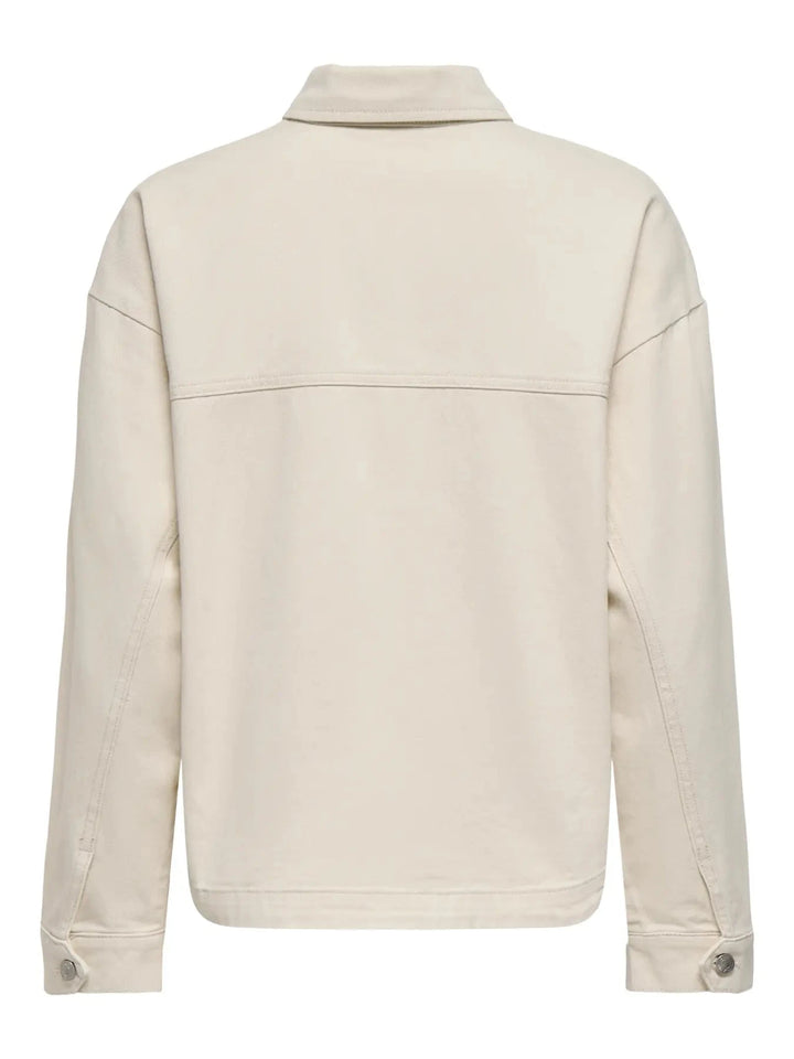 Only - Onllara Ls Shacket Gua - 4996737 Birch Jakker 