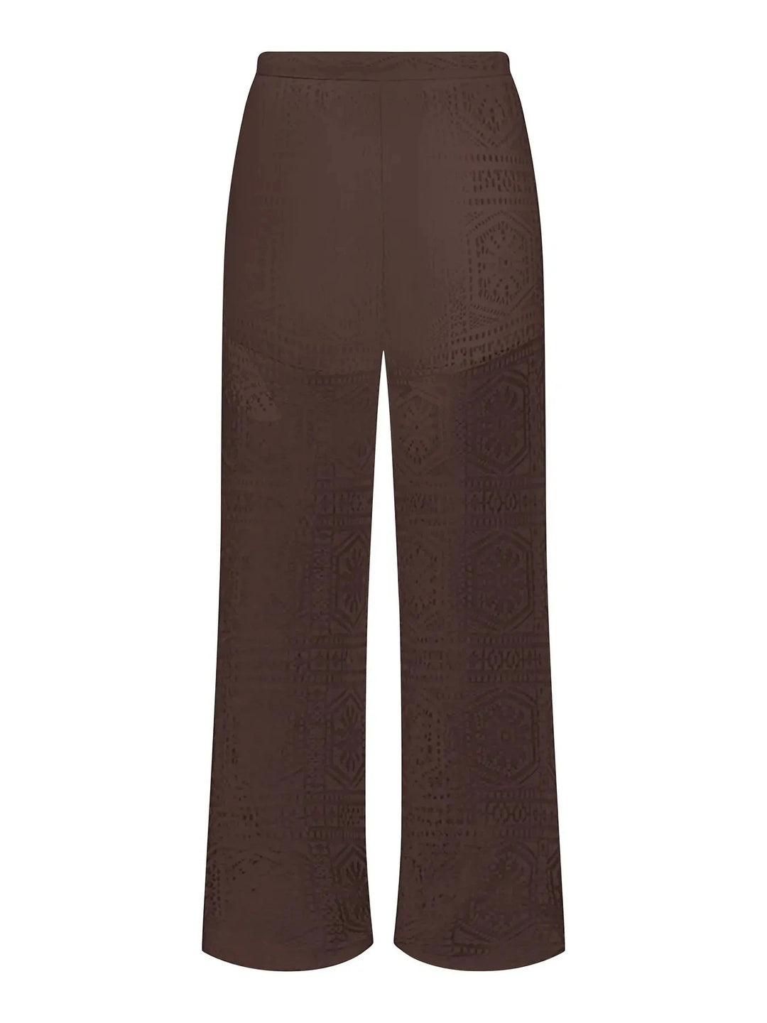 Only - Onllian Lace Wide Pants - 5045334 Shopping Bag Bukser 