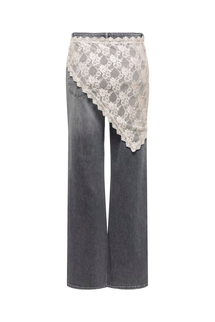 Only - Onlsof Lace Scarf - 5183489 Antique White