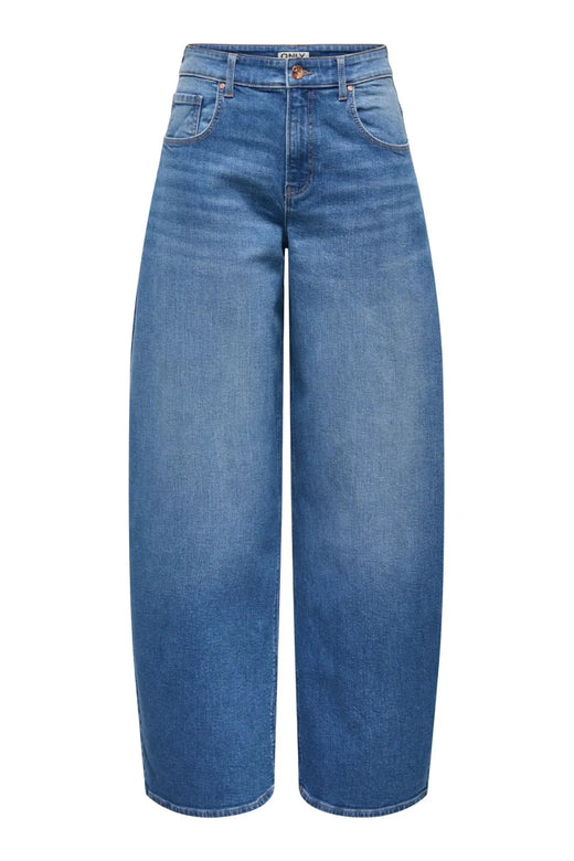 Only - Onltamy Barrel Epp - 4968777 Medium Blue Denim Jeans 