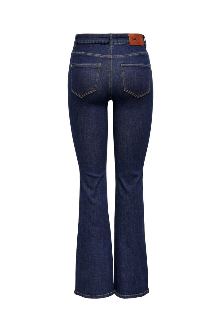 Only - Onlwauw Flared Rinse Gua030 - 3626892 Dark Blue Denim