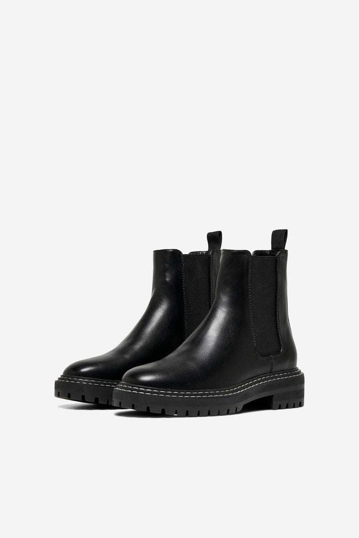 Only Shoes - Onlbeth-2 Pu Chelsea Boot - 3710799 Black