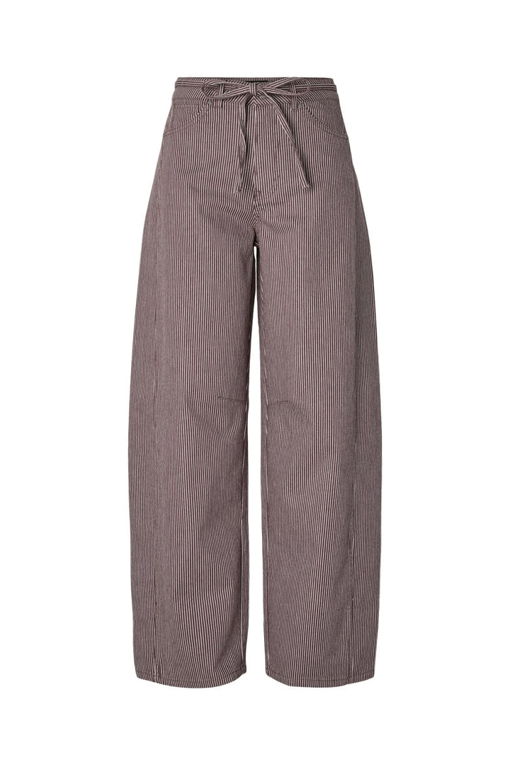 Pieces - Pcbillo Tie Barrel Jeans - 4972415 Sparrow Cloud Dancer
