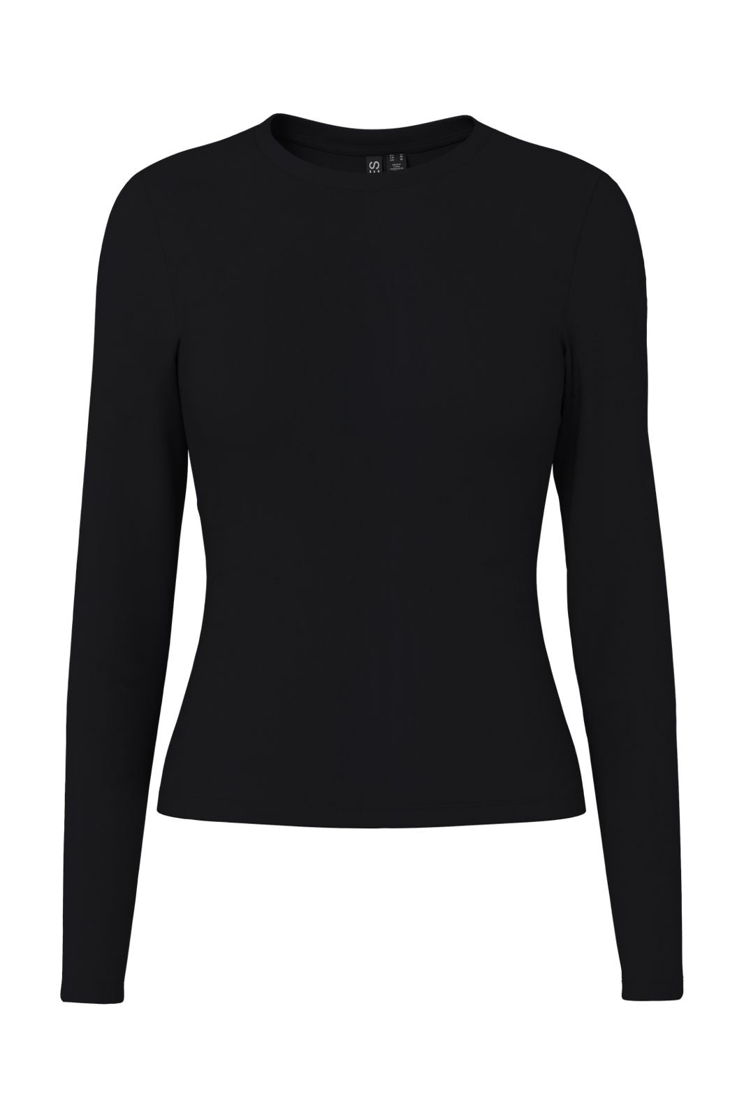 Pieces - Pclula Ls Top - 4897652 Black