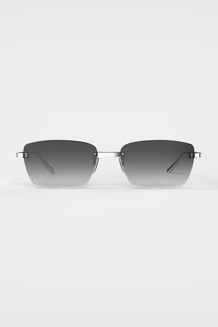 Rotate - 5. Squared Rimless Frame 1163533104 - 3104 Chimi X Silver/grey Gradient Solbriller 