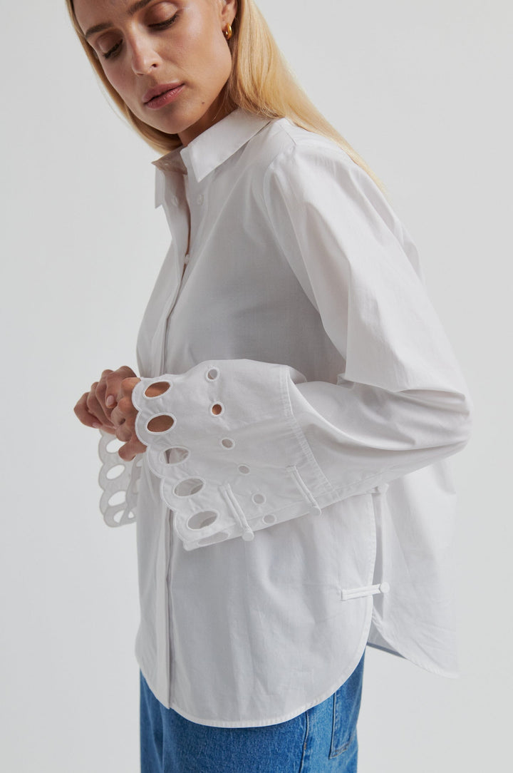Second Female - Yenifer Shirt 60460 - 1001 White Skjorter 