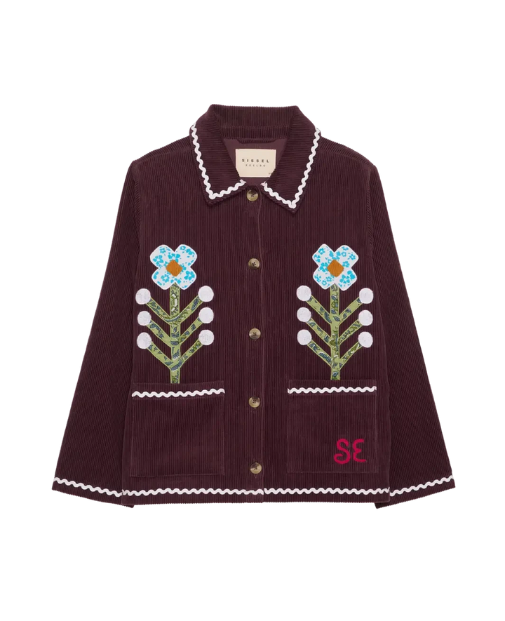 Sissel Edelbo - Twiggy Jacket SE 1887 - Eggplant