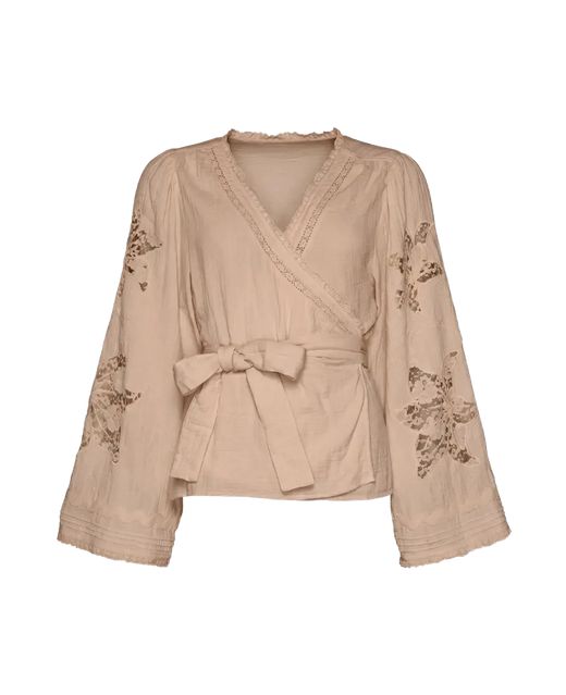 Sissel Edelbo - Winfrey Wrap Top SE 2114 - Beige