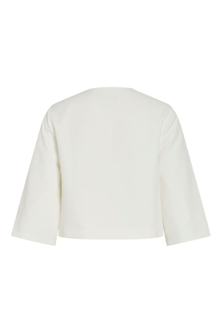 Vila - Vigery O-Neck 3/4 Bolero/Dc - 4950159 Cloud Dancer