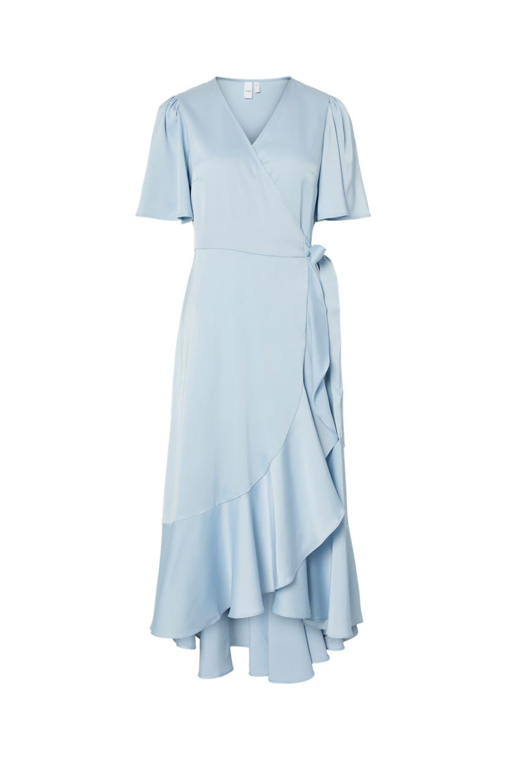 Yas - Thea midi dress - lyseblå